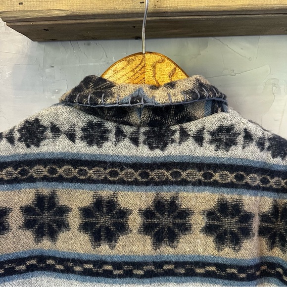 Christopher & Banks Wool Blend Patterned Women's Blazer‎ Jacket size Large - Picture 8 of 15